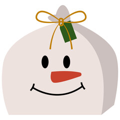 Christmas Gift box set vector illustration, Xmas gift box collection.