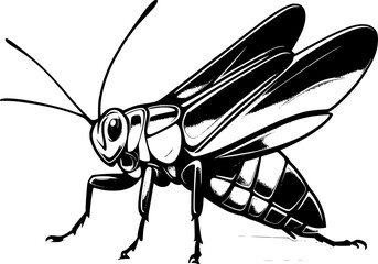 illustration of a wasp