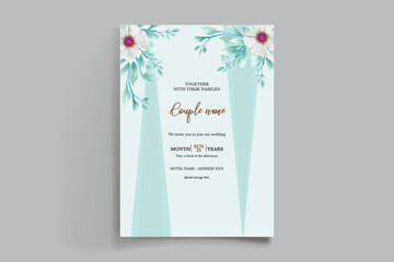 floral bridal shower invitation templates