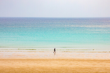 Solo Stroll on a Serene Beach: The Goto Islands, Japan"