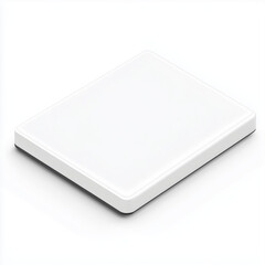 Compact Portable Charger with Clear White Background