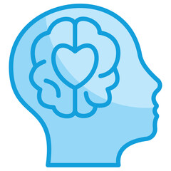 Emotional Intelligence Icon Element For Design