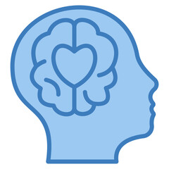 Emotional Intelligence Icon Element For Design