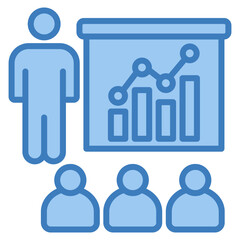 Performance Coaching Icon Element For Design