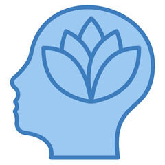 Mindfulness Icon Element For Design