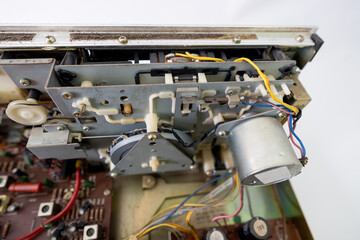 Professional Equipment Tape Deck for Cassette Tape with Multiple Controls