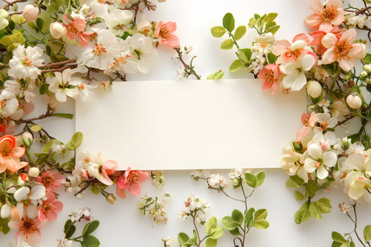 Exquisite Floral Name Tag with Delicate Blooms for Personal Touch