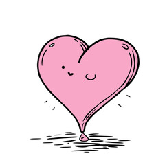 Cute Love Hand Drawn Valentine days