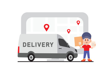 Connecting Locations Through Delivery Service