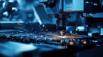 Precision CNC Milling Machine in Metal Fabrication, Embracing Advanced Machining Techniques.