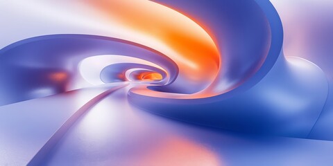 3D technology abstract art dynamic fluid kv background creative design