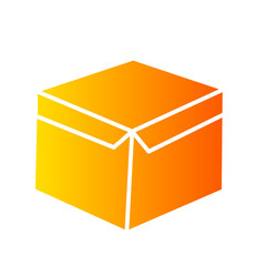 open box gradient icon