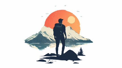 Png wanderlust logo transparent background. Wanderlust. Illustration