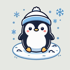 Illustration of a penguin