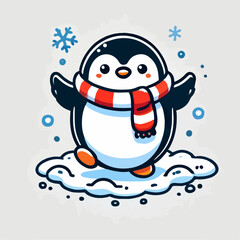 Illustration of a penguin