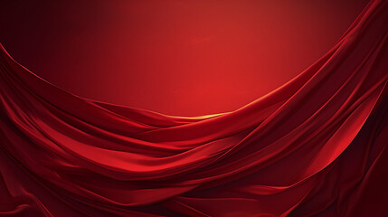 New Year Celebration with Red Background