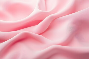 Fototapeta premium Pink Fabric Texture: Soft, Draped, Smooth, Elegant Waves