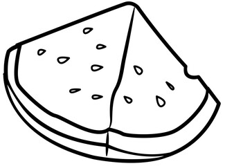watermelon coloring book