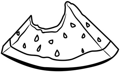 watermelon coloring book