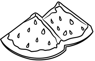 watermelon coloring book