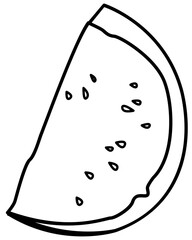 watermelon coloring book