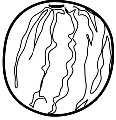 watermelon coloring book