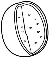 watermelon coloring book
