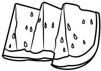 watermelon coloring book