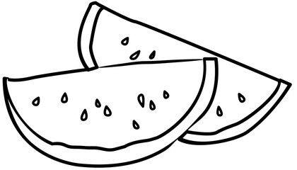 watermelon coloring book