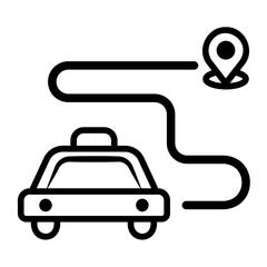 car Line Icon