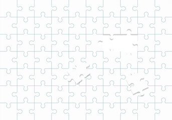 ジグソーパズル　イメージ素材