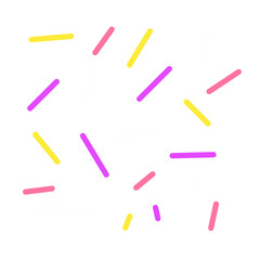 Colorful Sprinkles Decoration