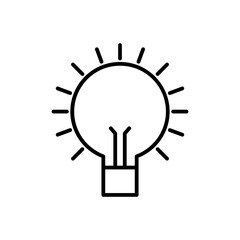 idea line icon