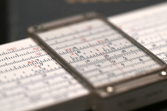 slide ruler obsolete calculation tool