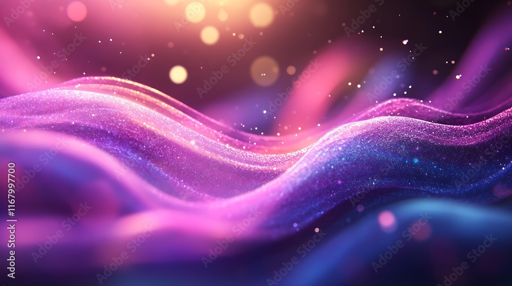 Poster multicolored abstract swirls with a powder color explosion, creating a vibrant and dynamic backgroun