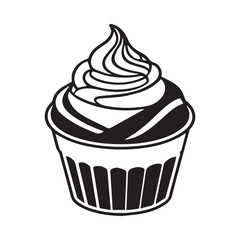  Chocolate day vector silhouette illustration 