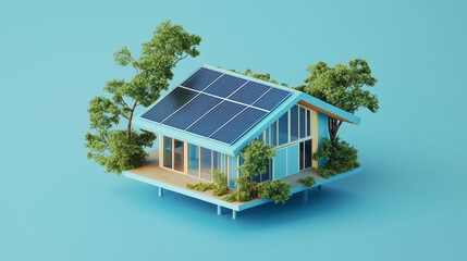 Installing solar panels to reduce electricity costs