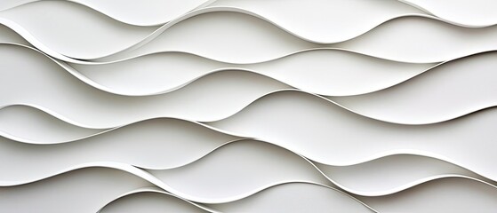 Abstract White Cutouts White walls with abstract cutouts and shapes, adding an artistic and unique element to the studio setting