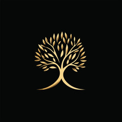 Tree with Leaves Icon