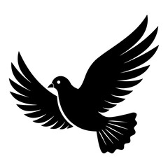 Dove silhouette illustration