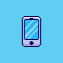 Pixel art smartphone game asset design