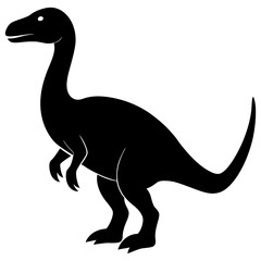 Dinosaur silhouette illustration