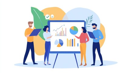 Teamwork meeting, tablet and business people in office workplace. Collaboration, technology and workers, men or employees with touchscreen planning sales, research or financial strategy in company