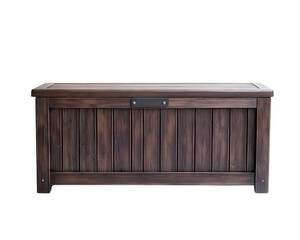 Wooden storage chest with rustic design, perfect for organizing items. This sturdy piece adds charm to any space while providing ample storage. Ideal for indoor or outdoor use