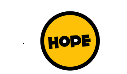 Hope text for any purposes 