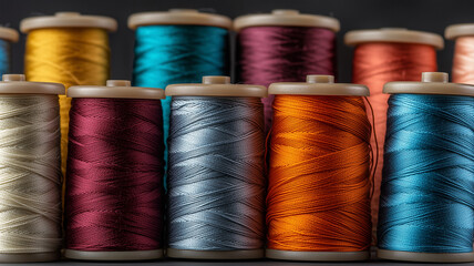 Textile threads industry . Textile threads industry
