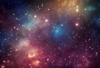 Naklejka premium starry field starry colorful definition space high background star ni outer texture background