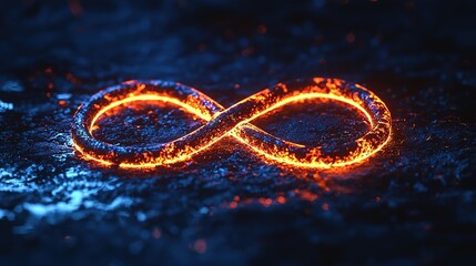 Infinite Loop of Fire and Embers