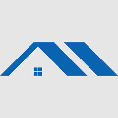 blue house icon