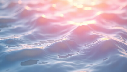 Natural Water Ripple Textures in Soft Pastel Tones